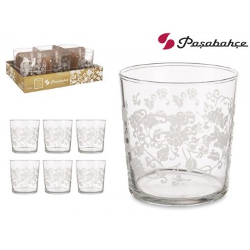 VASO BISTRO HOJAS 380ML 20310