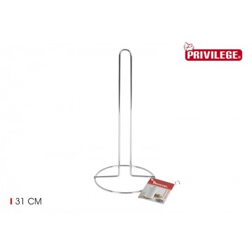 PORTARROLLOS COCINA METAL 31CM