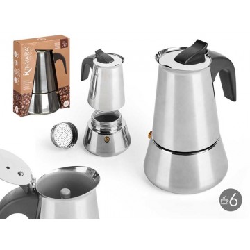 CAFETERA 6 TAZAS INDUCCIÓN...